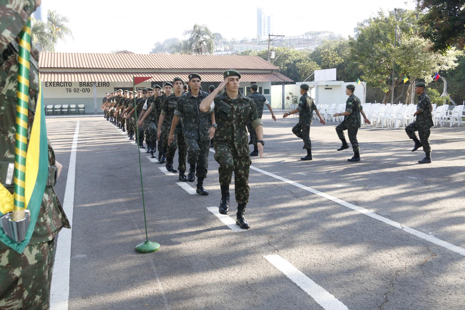 Dia do Soldado é comemorado na sede do TG 02-070