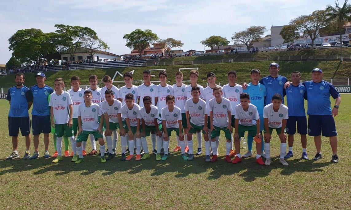 Sub-13 do Guarani enfrenta Rio Branco