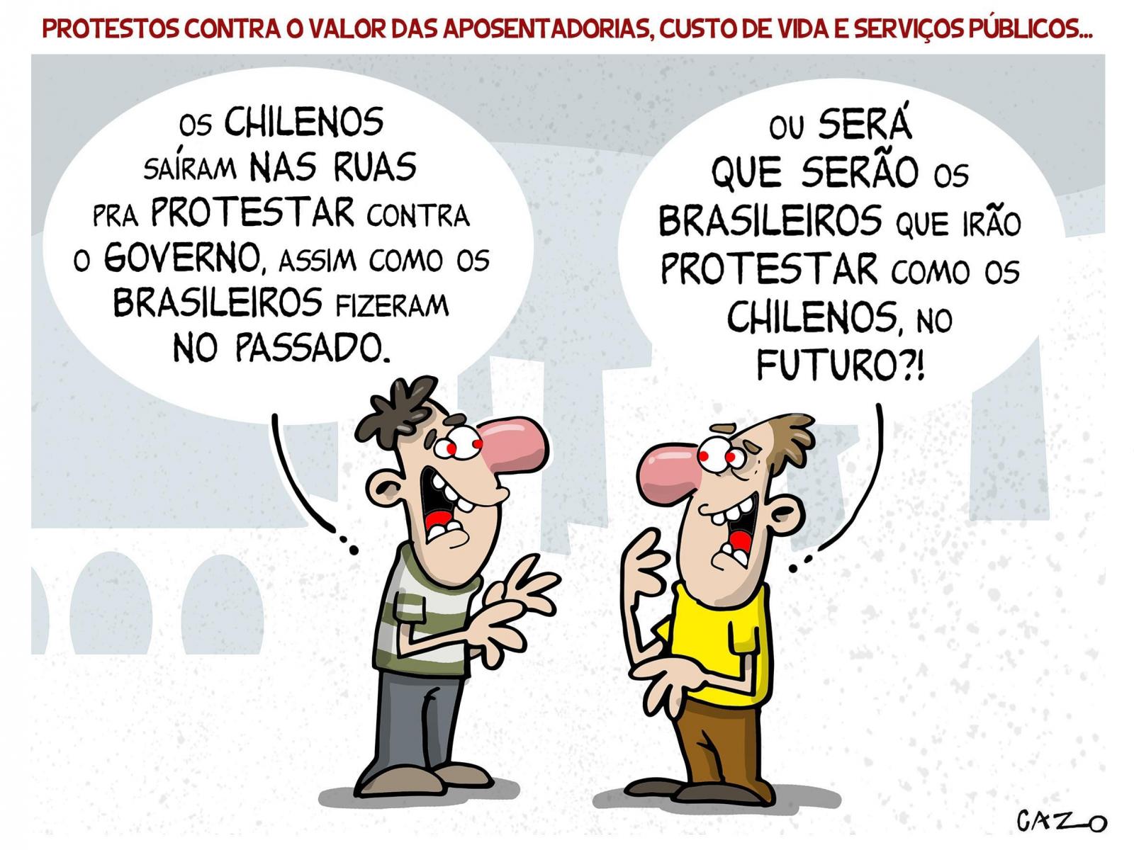 Charge do dia