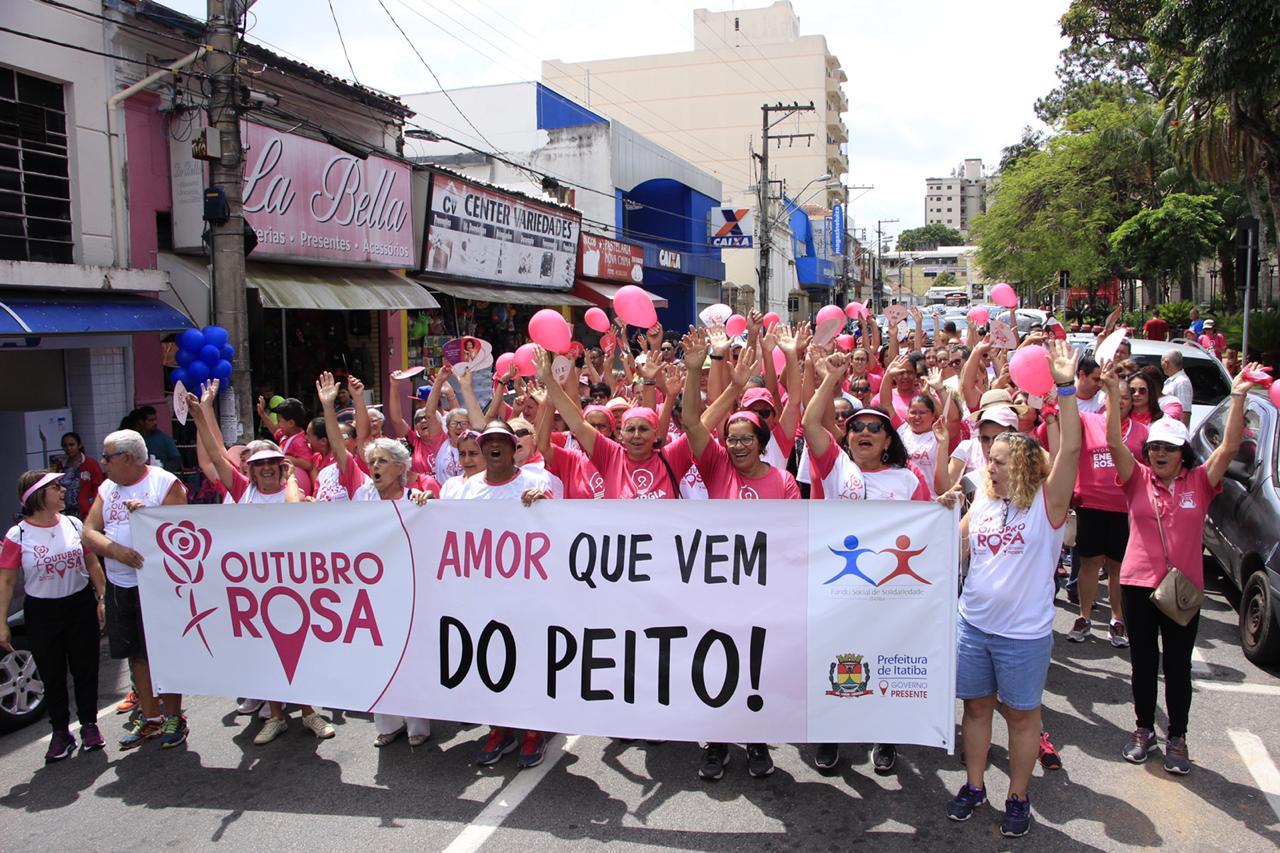 Outubro Rosa: primeira-dama diz que a campanha continua