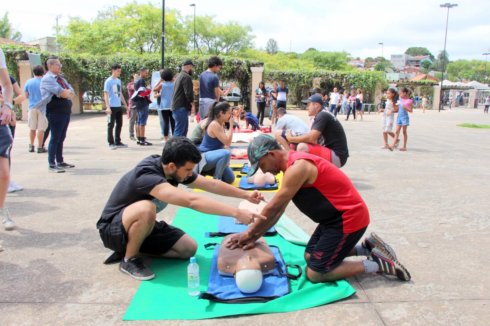 Três eventos são realizados em Morungaba no domingo