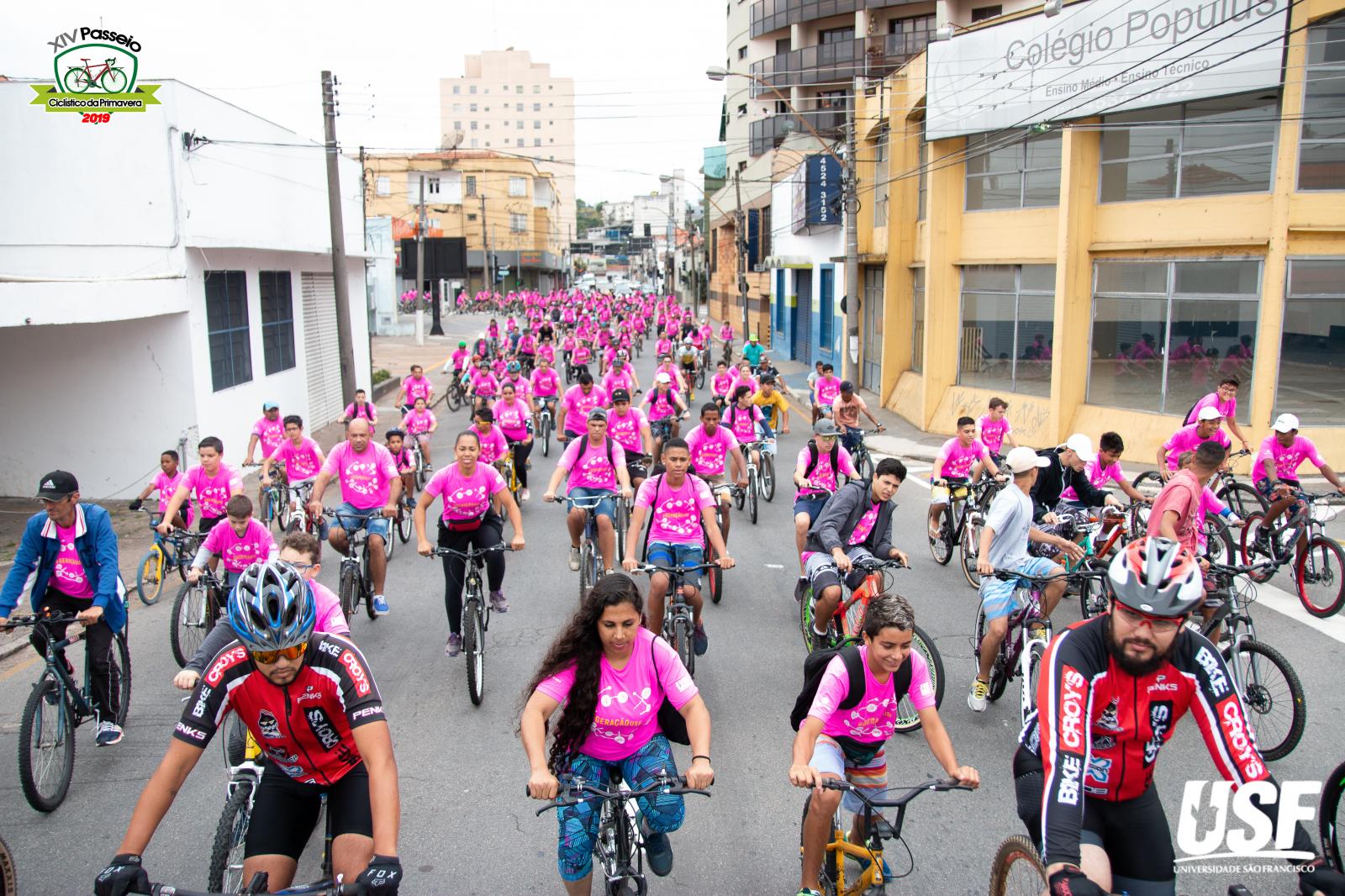 USF promove passeio ciclístico e atrações no Parque Luís Latorre