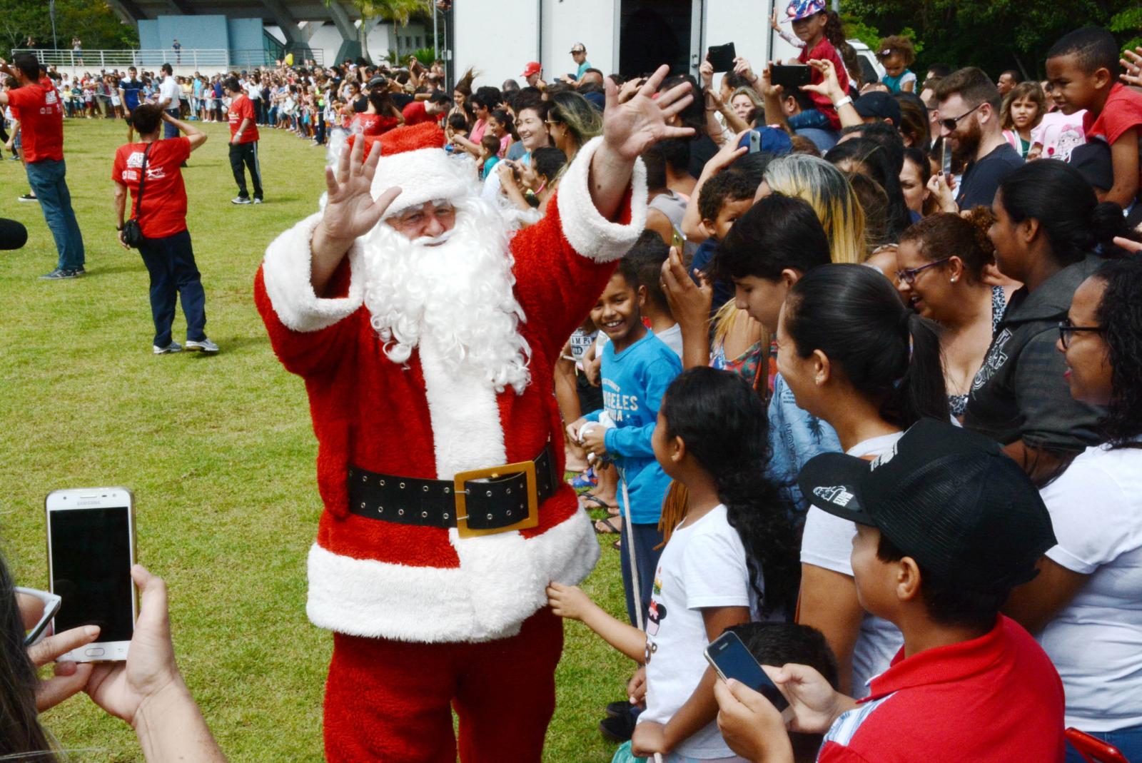 Associação marca data da chegada do Papai Noel