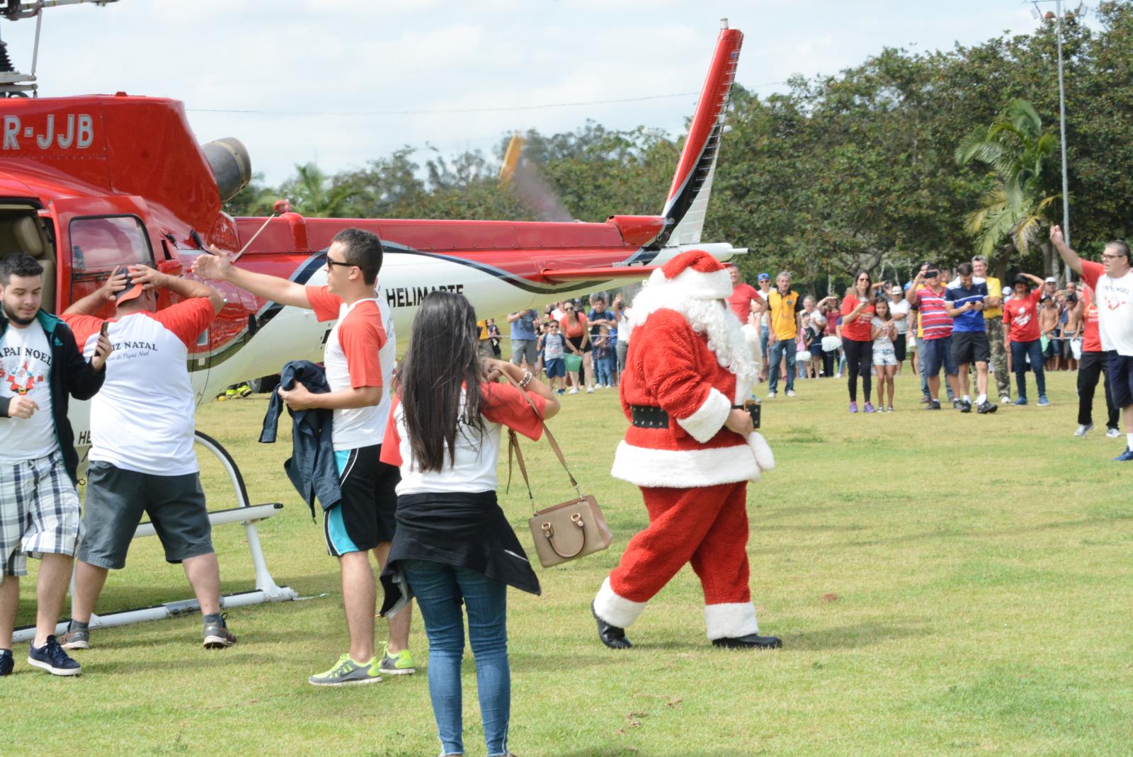 Chegada do Papai Noel em Itatiba será amanhã