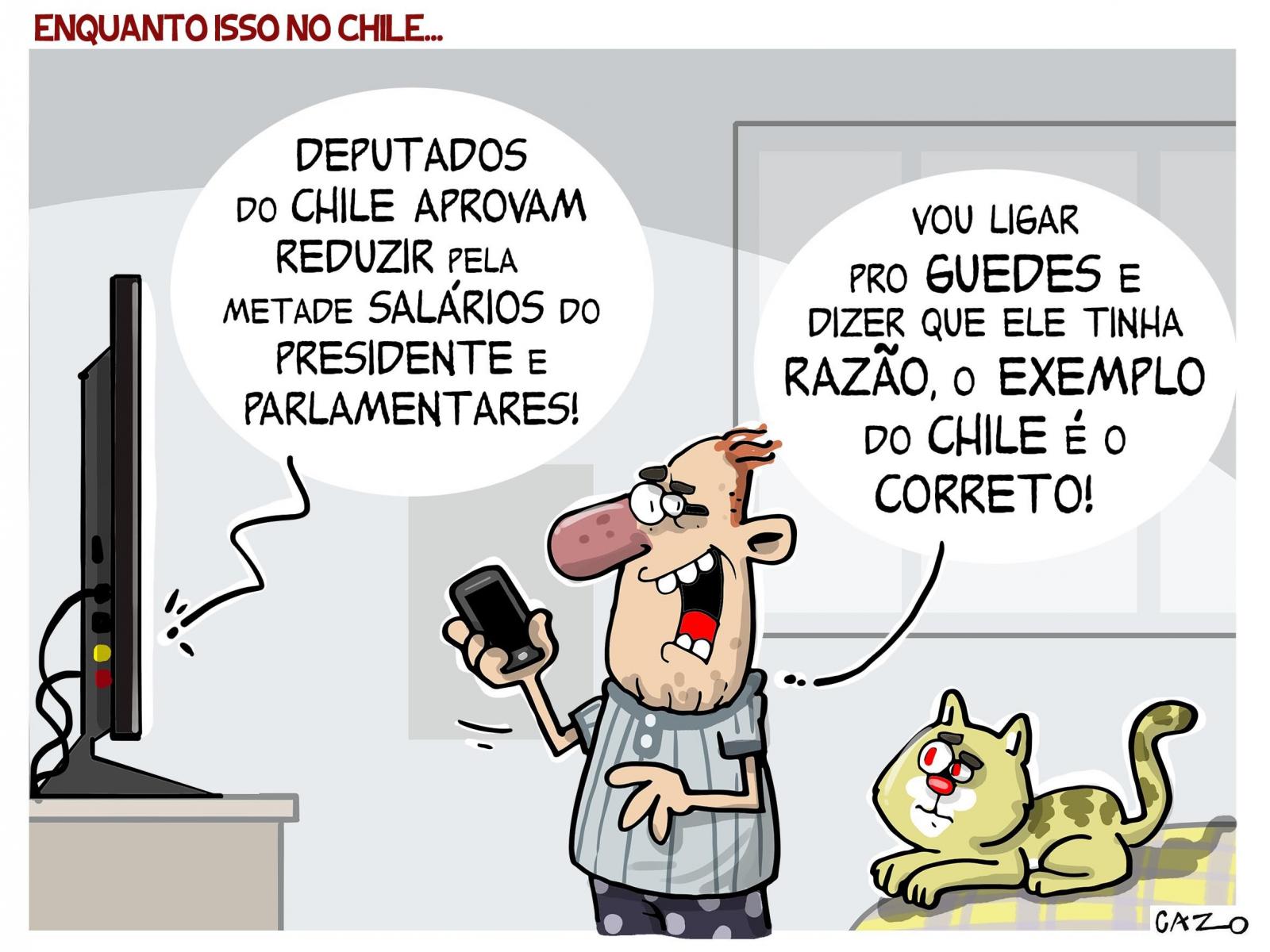 Charge do dia