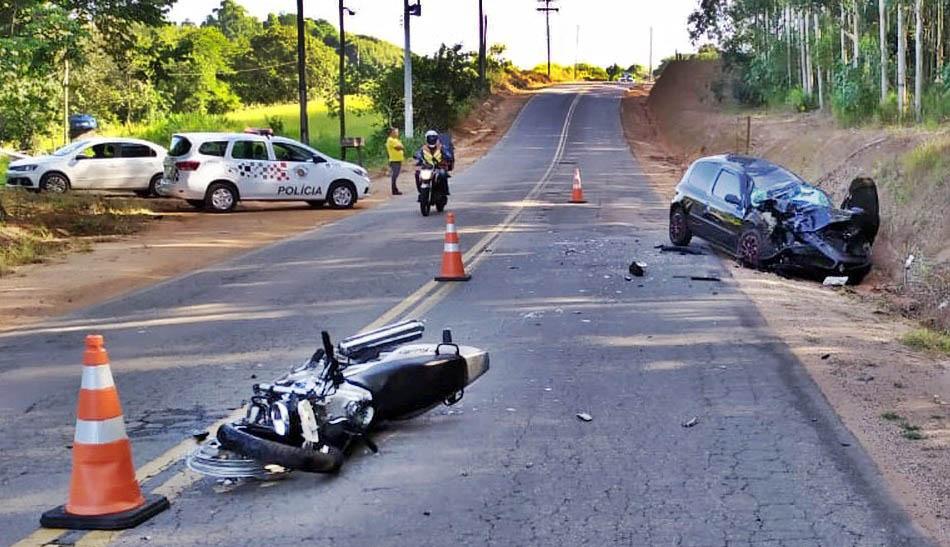 Motociclista morre após colisão com carro em Jarinu