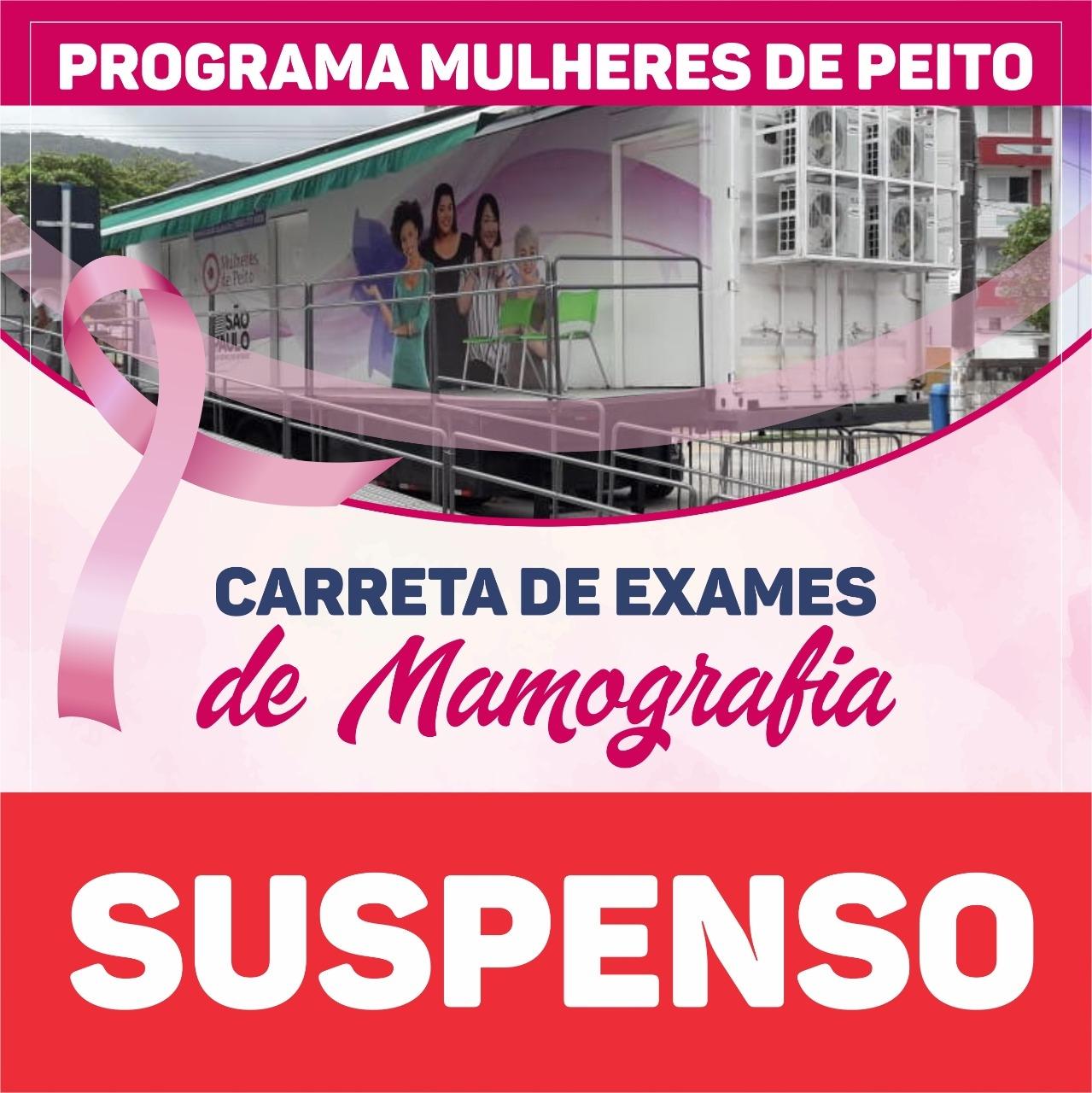 Suspensa: Carreata de exames de mamografia