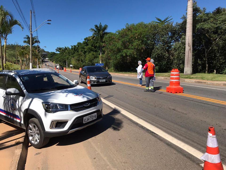 Prefeitura de Morungaba instala barreiras sanitárias no município