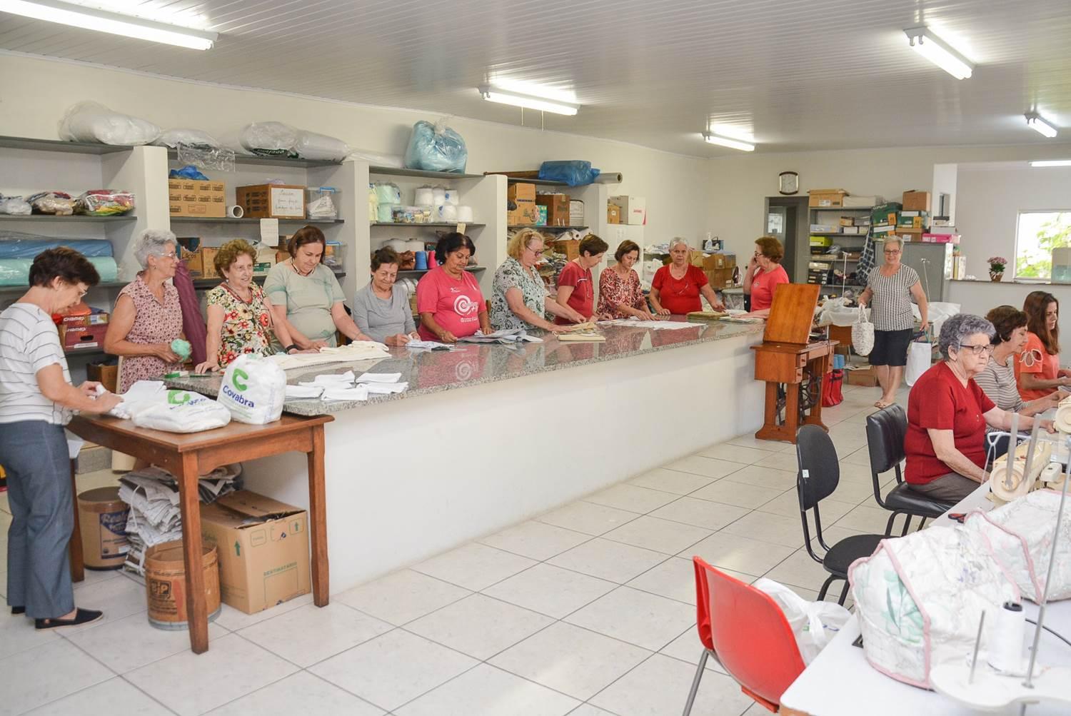 Oficina de Santa Rita: Sinônimo de assistência social às mães e bebês carentes de Itatiba