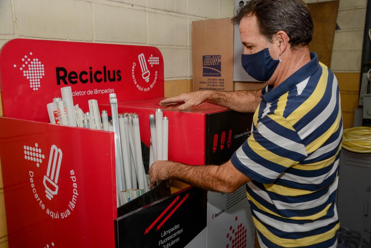 Reciclus: Programa é criado para lâmpadas fluorescentes terem o descarte correto