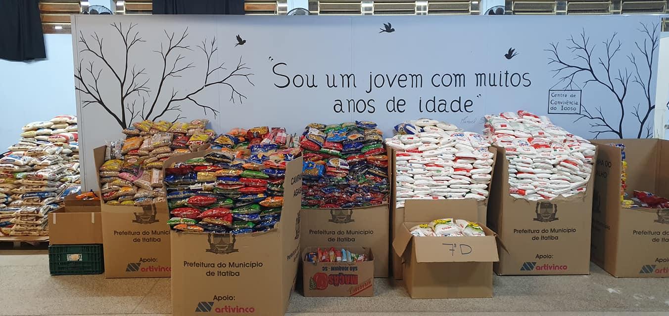 TG arrecada mais de 6,3 mil kg de alimentos para campanha do FSS