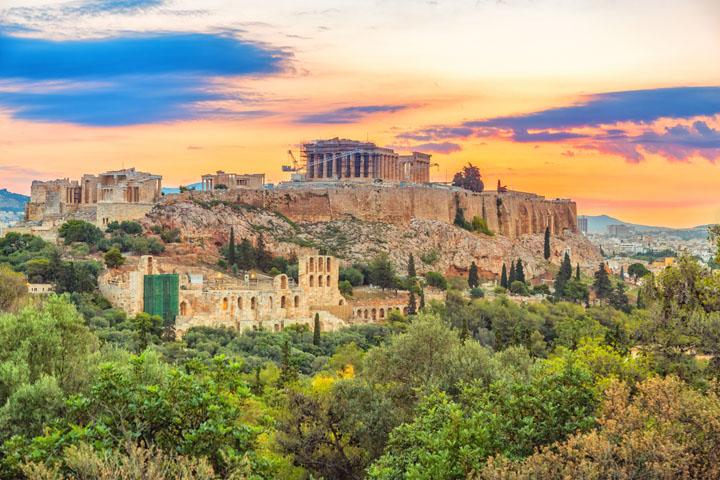 As belas paisagens da Grécia