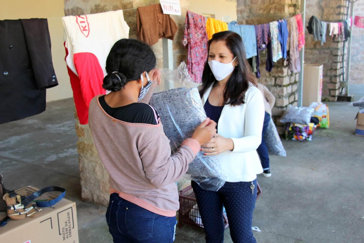 Fundo Social de Morungaba promove varal solidário