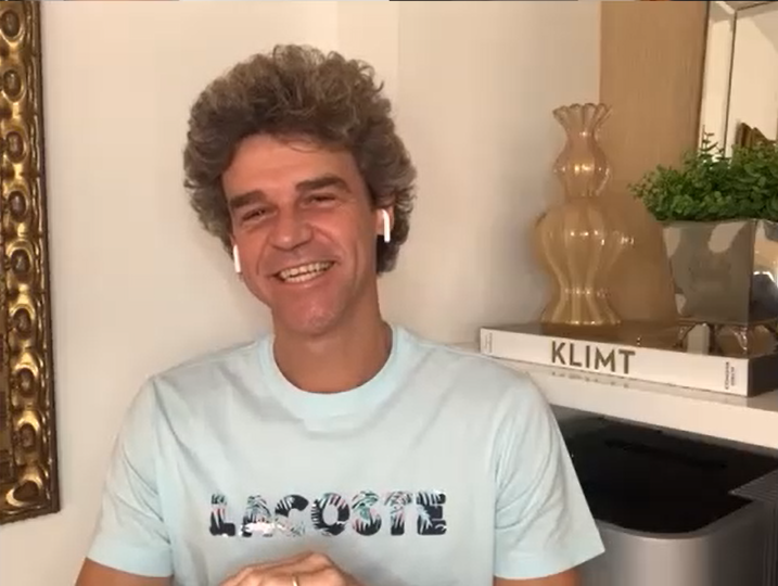 Técnico? Em bate-papo com Alex Corretja e Mats Wilander Guga repercute a sugestão de tenista grego