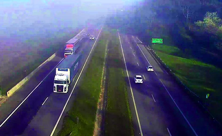 Aumentam as incidências de neblina nas rodovias