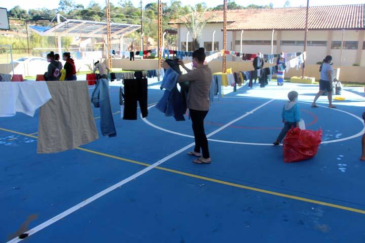 Parque das Estâncias recebe 2º Varal Solidário