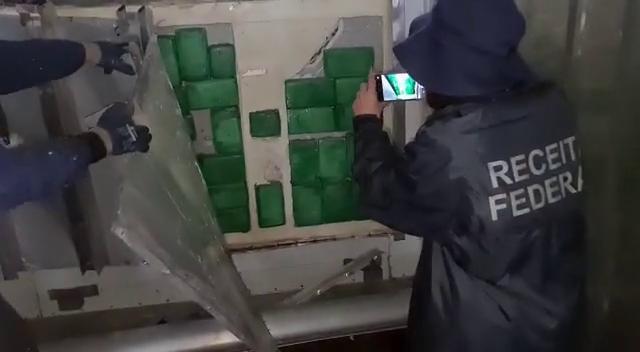 Receita Federal apreende 57 kg de cocaína no Porto de Santos