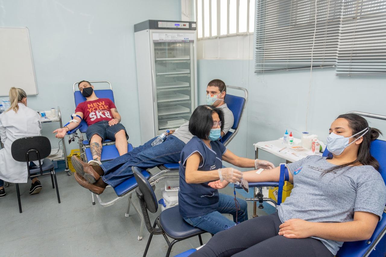 Doação de sangue: campanha em Itatiba tem contribuído com estoque do Hemocentro da Unicamp