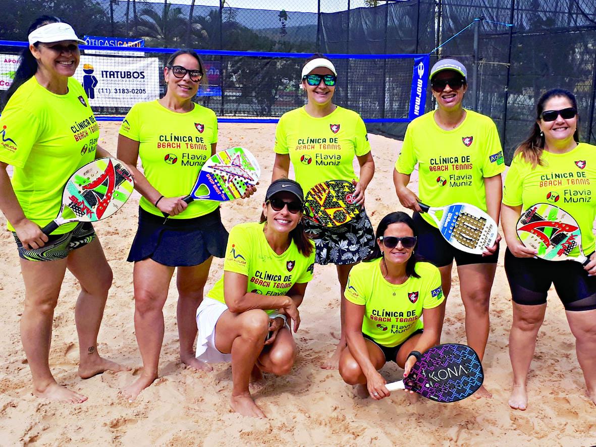 Clínica de Beach Tennis no Itatiba Esporte Clube