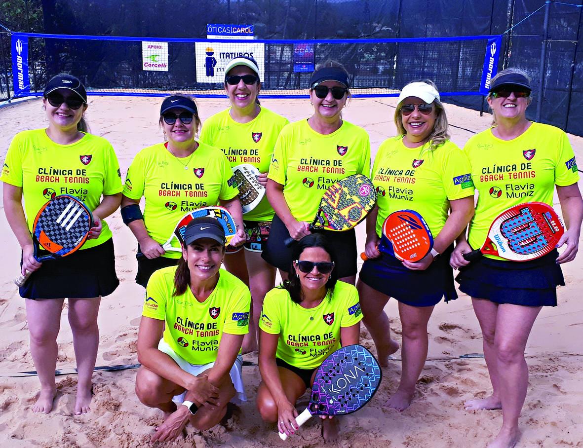 Clínica de Beach Tennis no Itatiba Esporte Clube