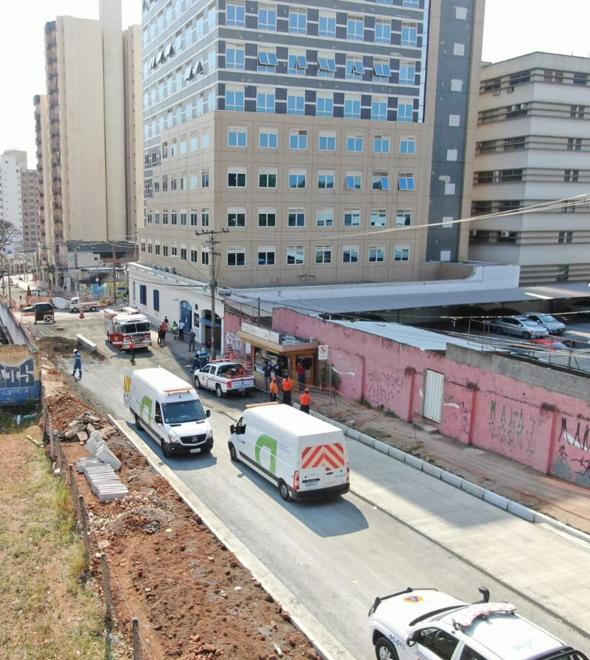 Defesa Civil evacua edifício no centro de Campinas