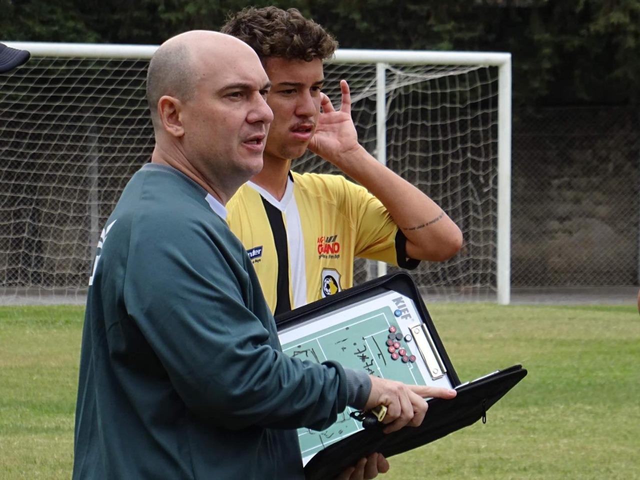 São Bernardo FC treina no Estádio Rubro Negro para estreia no Paulistão Sub-20