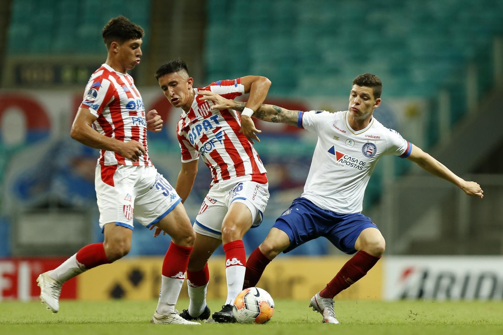 Bahia vence Unión-ARG e larga na frente por vaga nas quartas da Sul-Americana