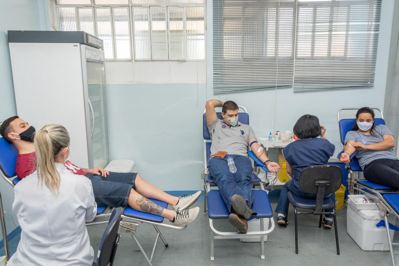 Doadores de sangue devem agendar participação previamente