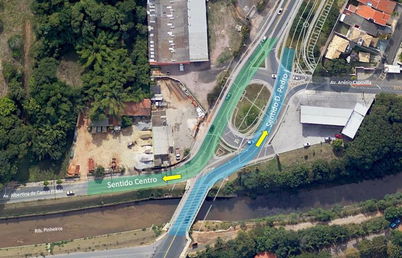 Rota das Bandeiras faz modificações no tráfego da Rodovia dos Agricultores (SPA 122/065), em Valinhos, para obras de duplicação da via