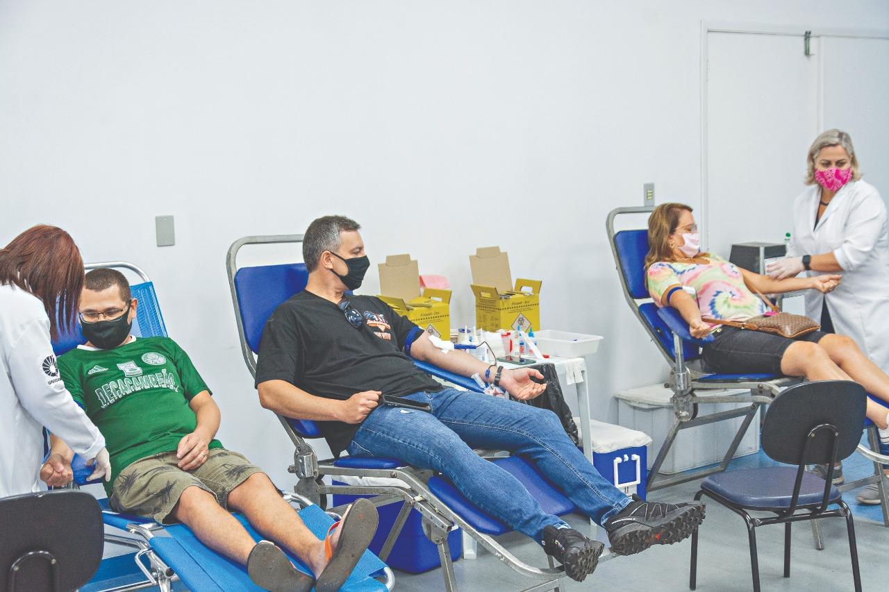 Última Campanha de Doação de Sangue do ano é realizada pelo Rotary Club