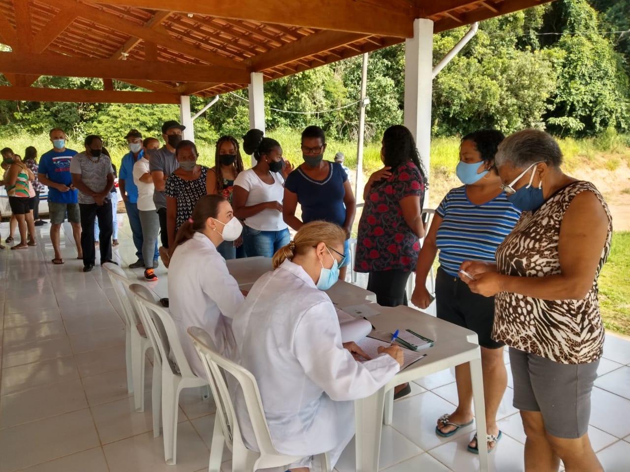 Quase 950 doses de vacinas contra covid-19 são aplicadas em Itatiba