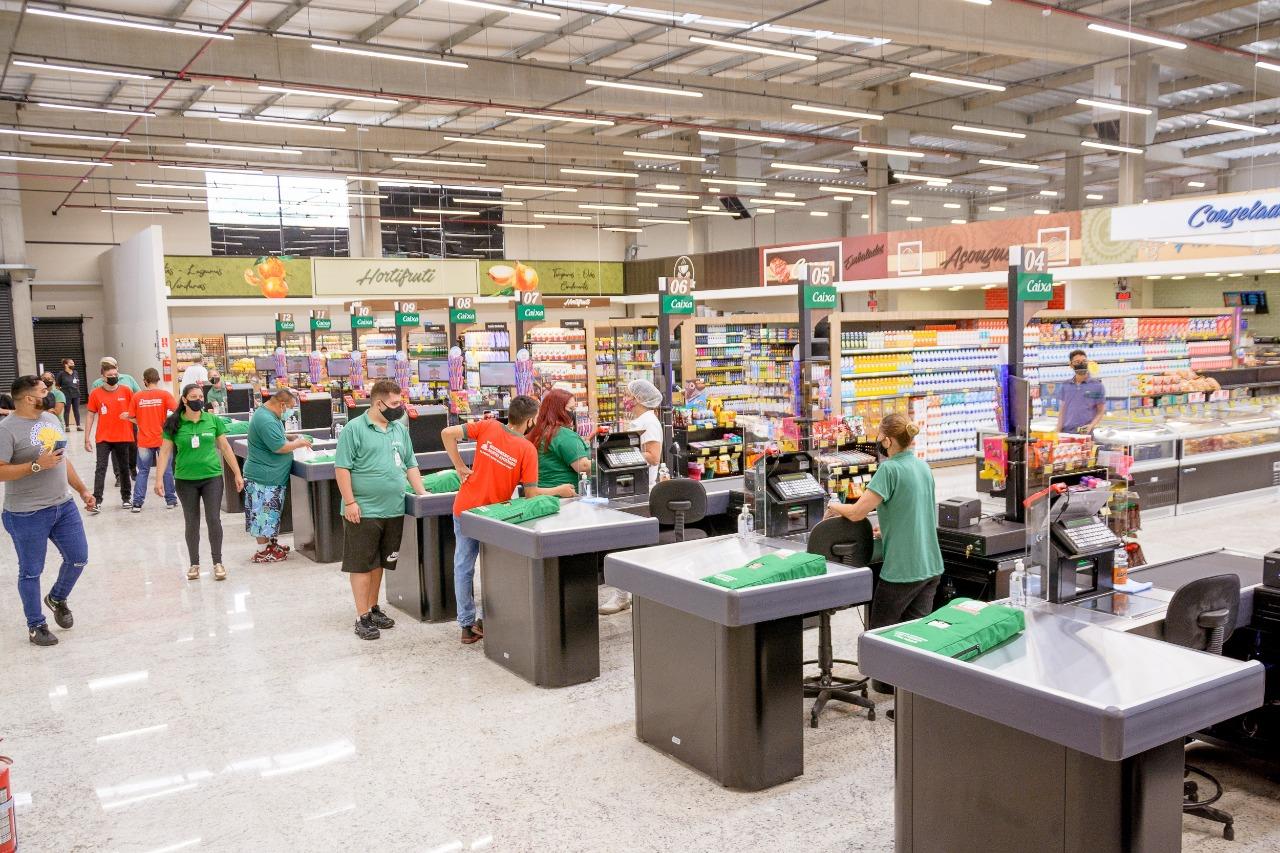 Supermercado Santo Antônio já está funcionando