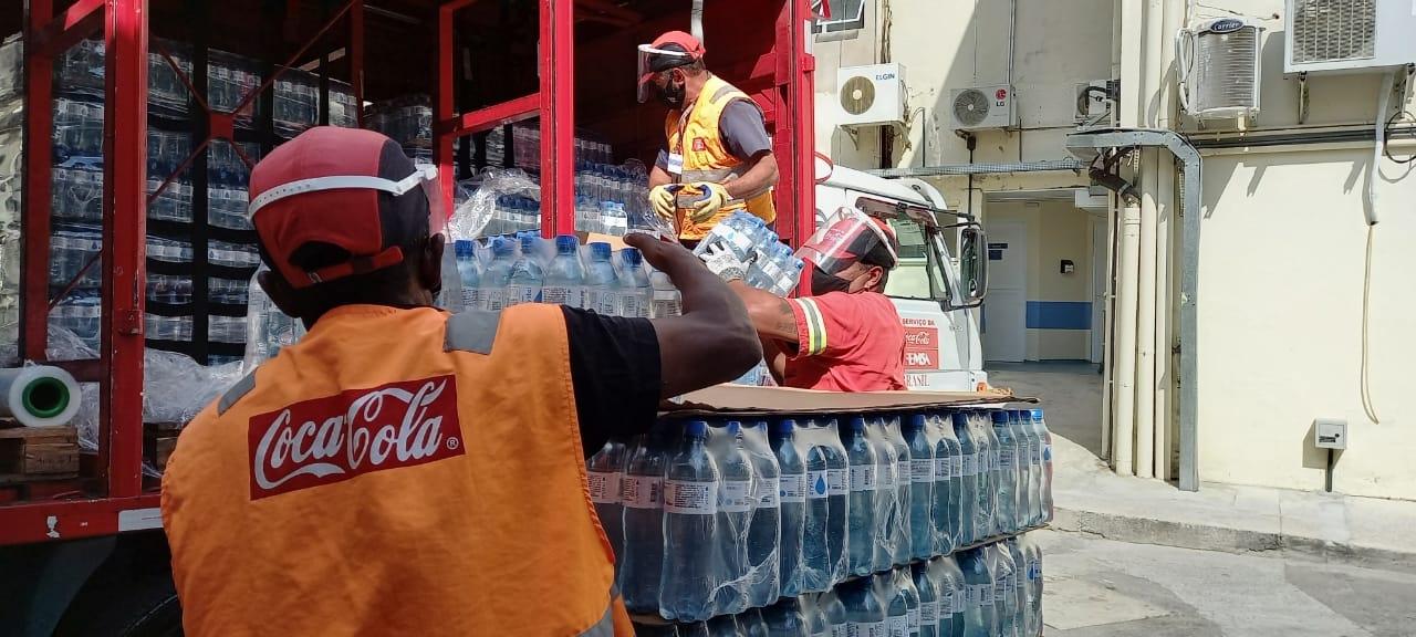 Coca-Cola FEMSA Brasil doa mais 10 mil garrafas de água para HSV