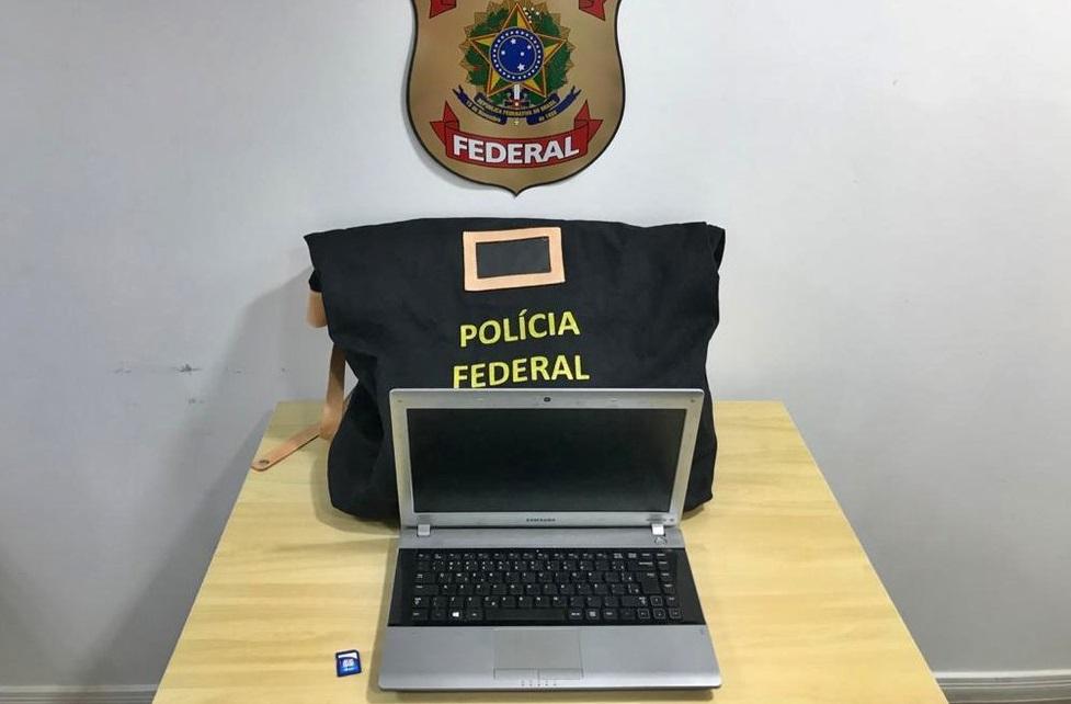 PF realiza operação contra pedofilia e apreende notebook em Itatiba