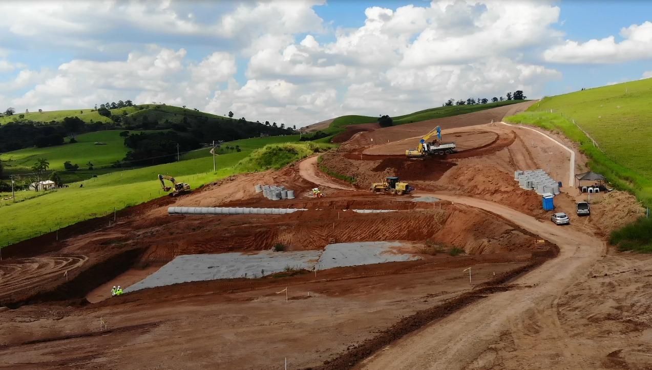 Rota das Bandeiras intensifica obras de construção da Perimetral de Itatiba