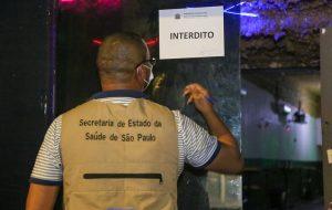 Comitê de Blitze encerra mais uma festa clandestina e fecha bares e tabacaria