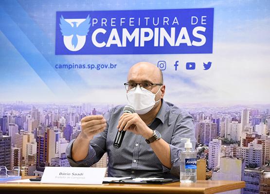 Campinas faz alerta diante de alta de casos e de internações Covid