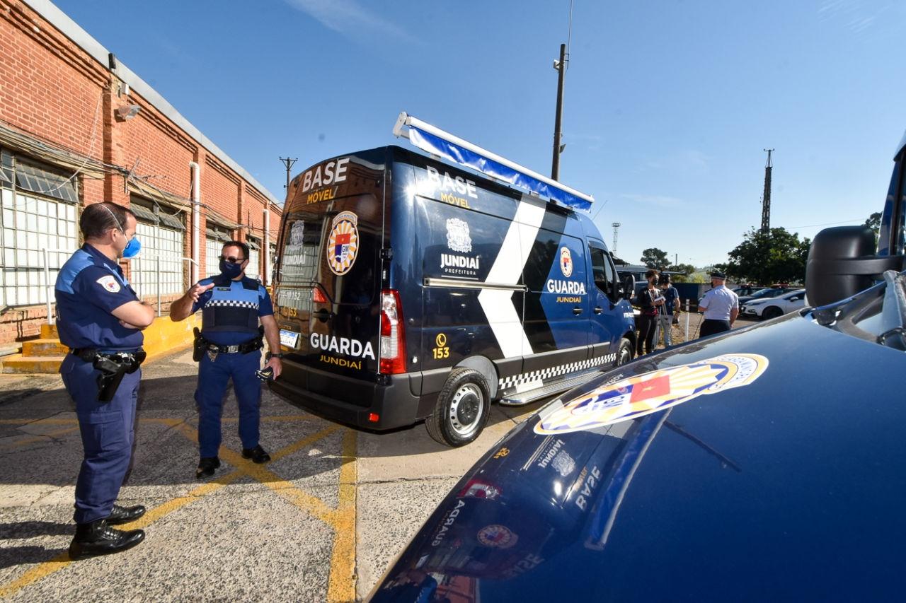 Jundiaí entrega duas Bases Móveis para a Guarda Municipal com recurso de Emenda Parlamentar