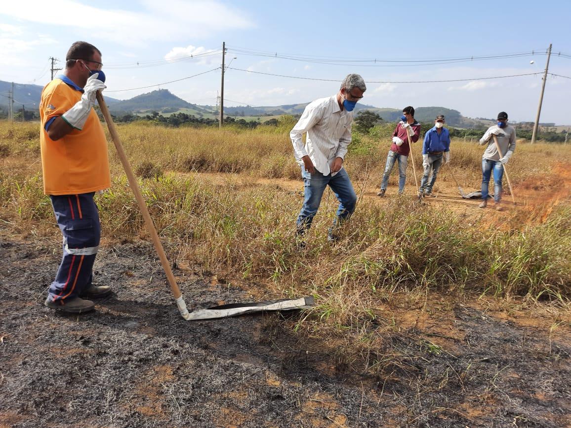 Moradores de Morungaba participam do curso sobre combate a incêndio no campo