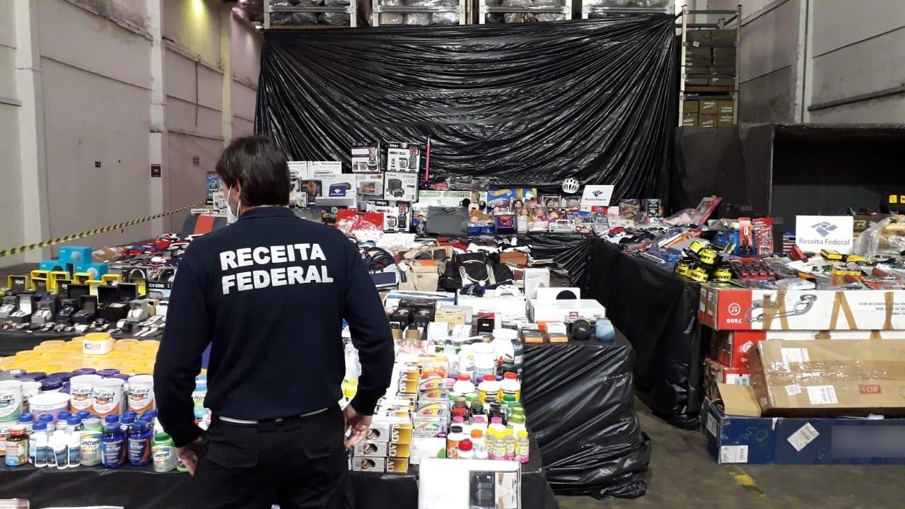 Receita Federal desmonta esquema fraudulento de encomendas internacionais enviadas ao país como bagagem desacompanhada