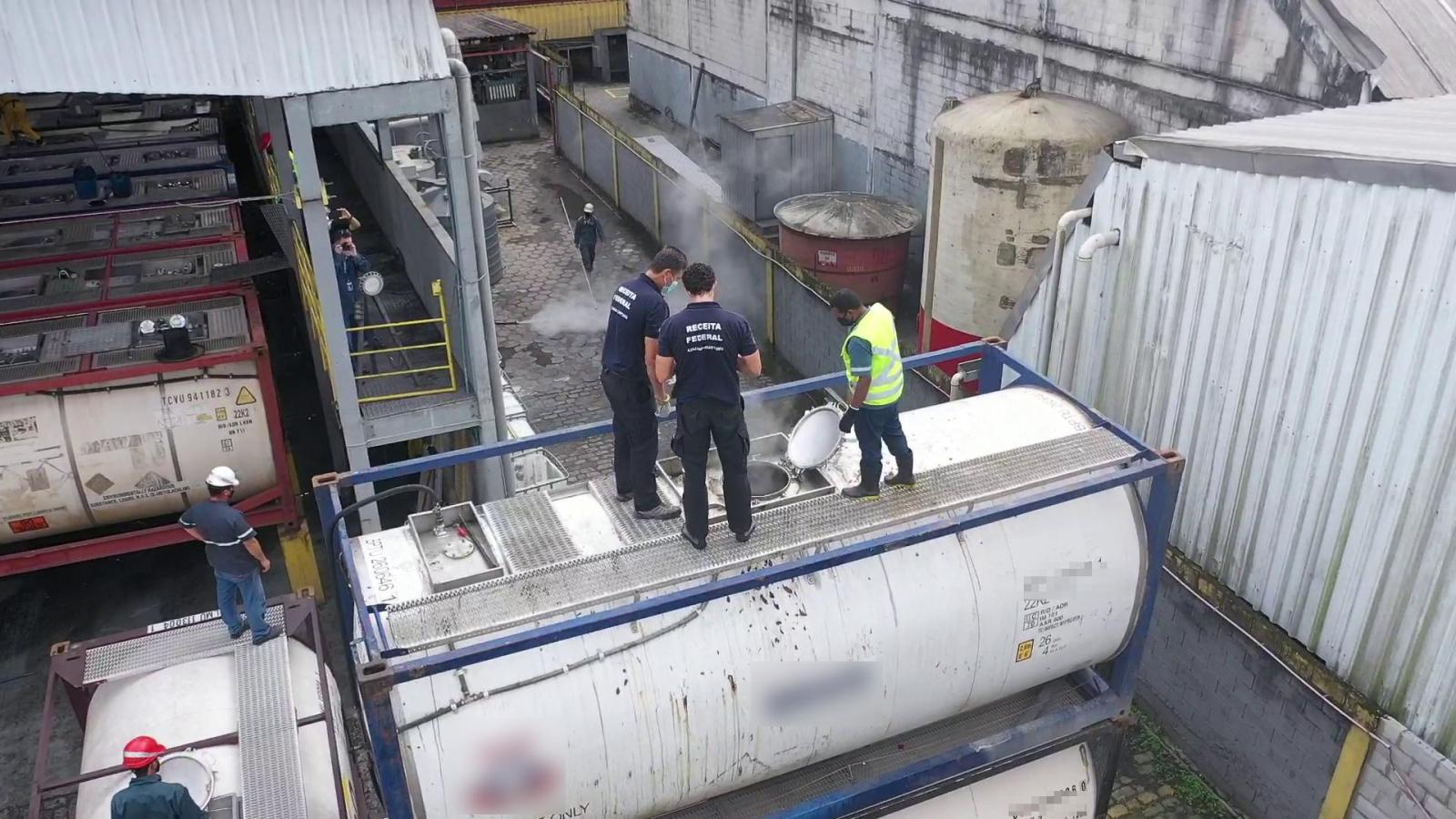 Receita Federal intercepta 1,27 tonelada de cocaína misturada a gordura vegetal