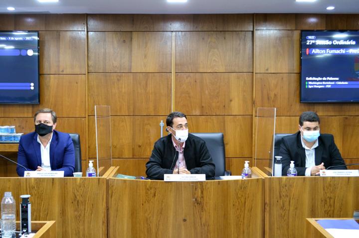 27ª Sessão Ordinária termina com todos projetos aprovados