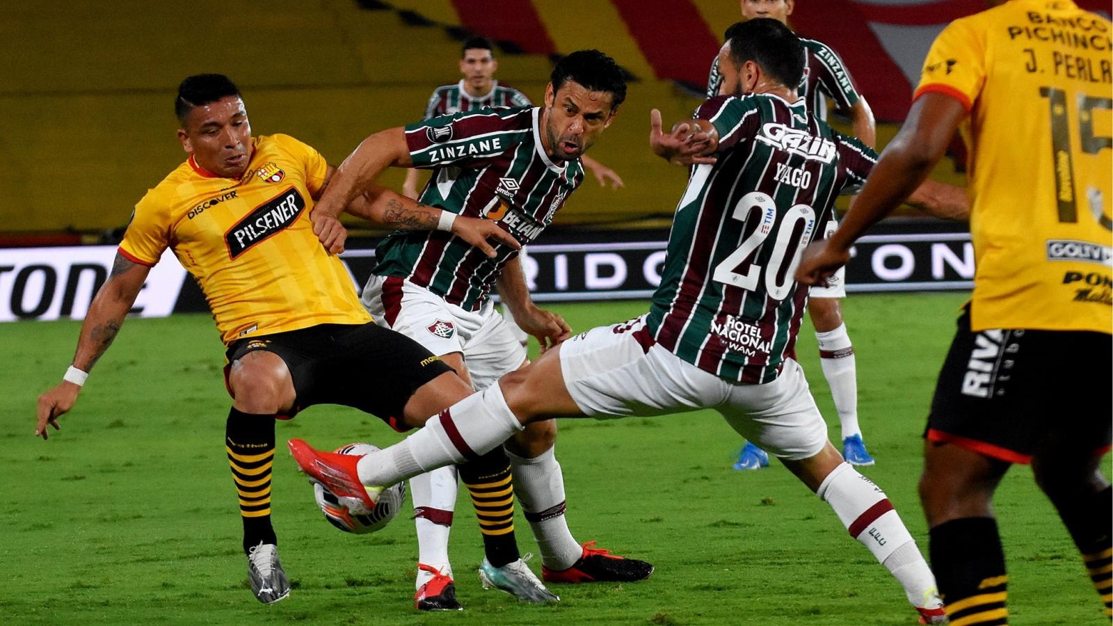 Fluminense empata com Barcelona no Equador e é eliminado da Libertadores