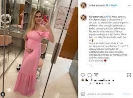 Grávida de gêmeos, Bárbara Evans perde um dos bebês: 'coração parou'