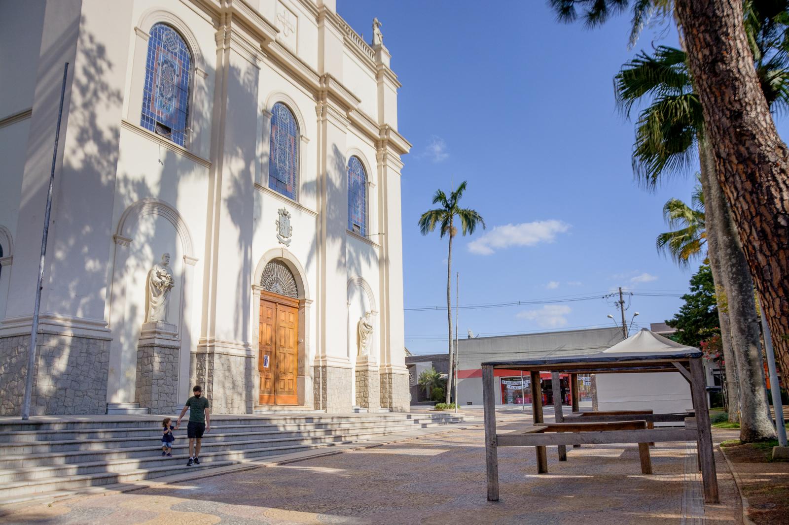 No domingo o almoço especial da festa em louvor à Padroeira de Itatiba