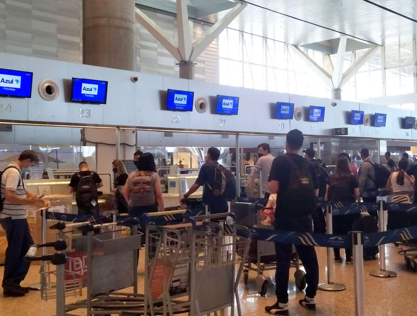 Aeroporto de Viracopos deve receber 242 mil passageiros no feriado prolongado
