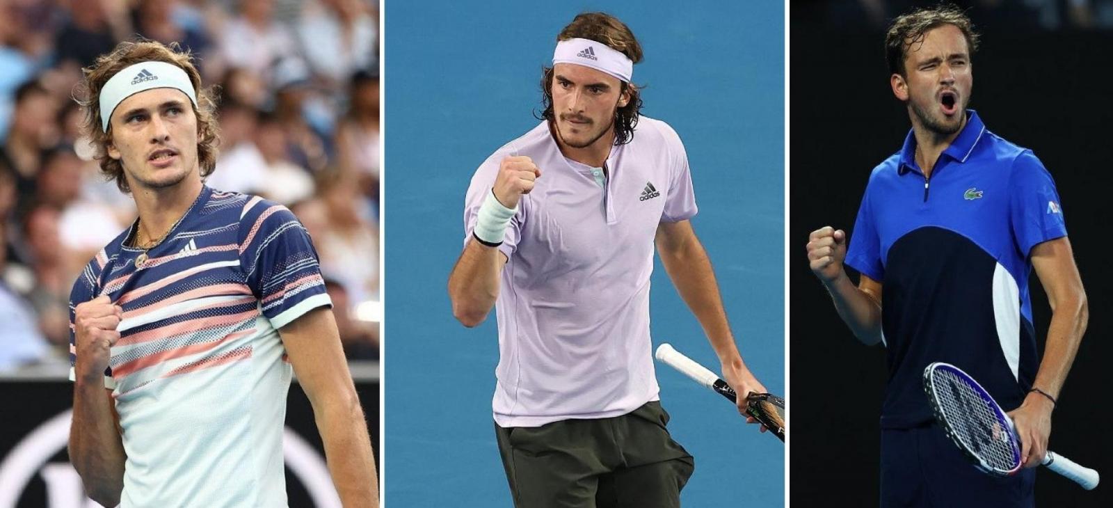 Favoritos após queda de Medvedev, Zverev e Tsitsipas caem em Indian Wells