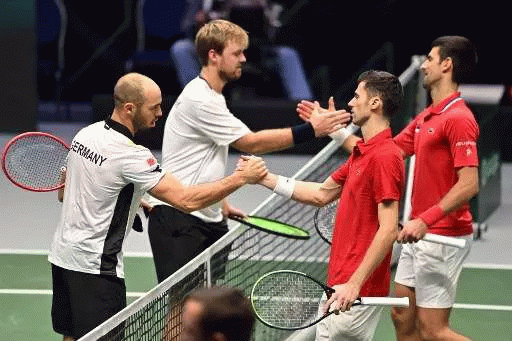 Djokovic perde nas duplas e Alemanha supera Sérvia na fase final da Copa Davis