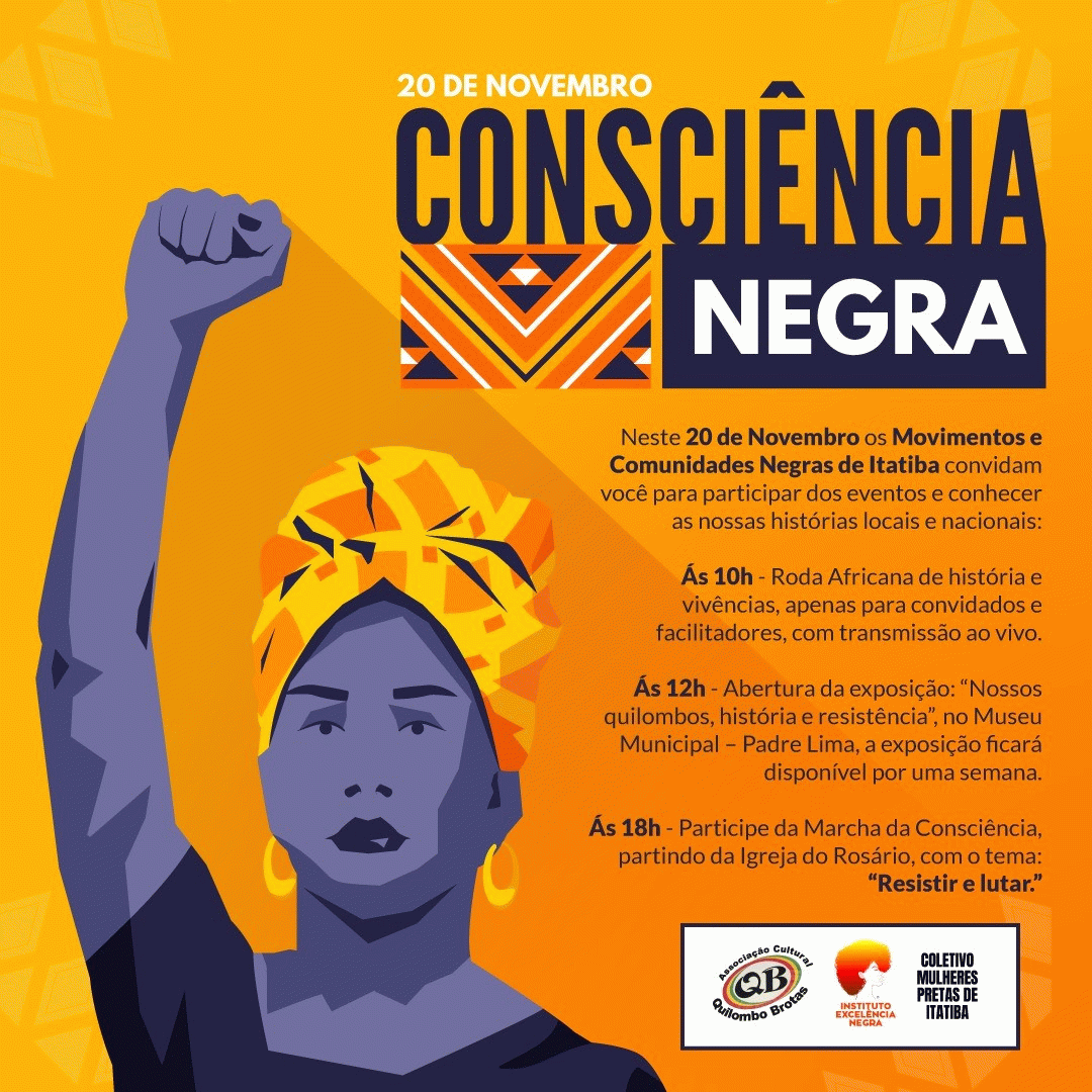 Museu Municipal recebe eventos em comemoração ao Dia da Consciência Negra