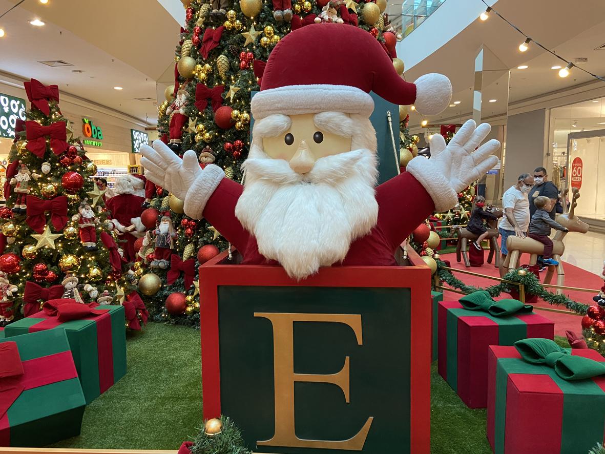 O balanço do ano para o papo com o Papai Noel